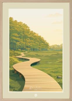 Bornholm Ekkodalen Plakat