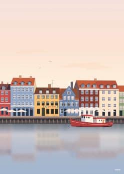 København Nyhavn Plakat