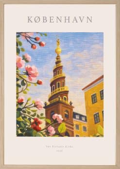 København Vor Frelsers Kirke Plakat