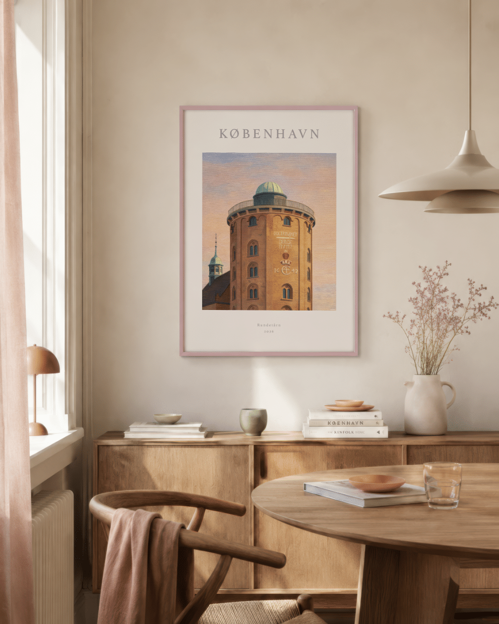 København Rundetårn Plakat - Billede 2
