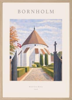 Bornholm Østerlars Kirke Plakat