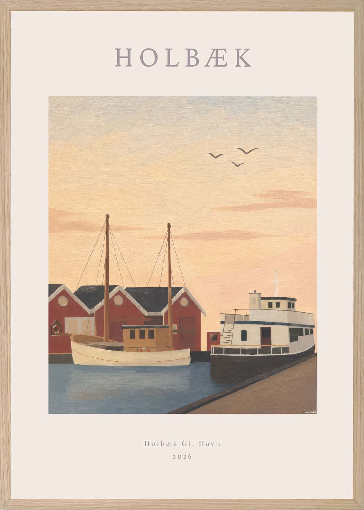 Holbæk Gl. Havn Plakat