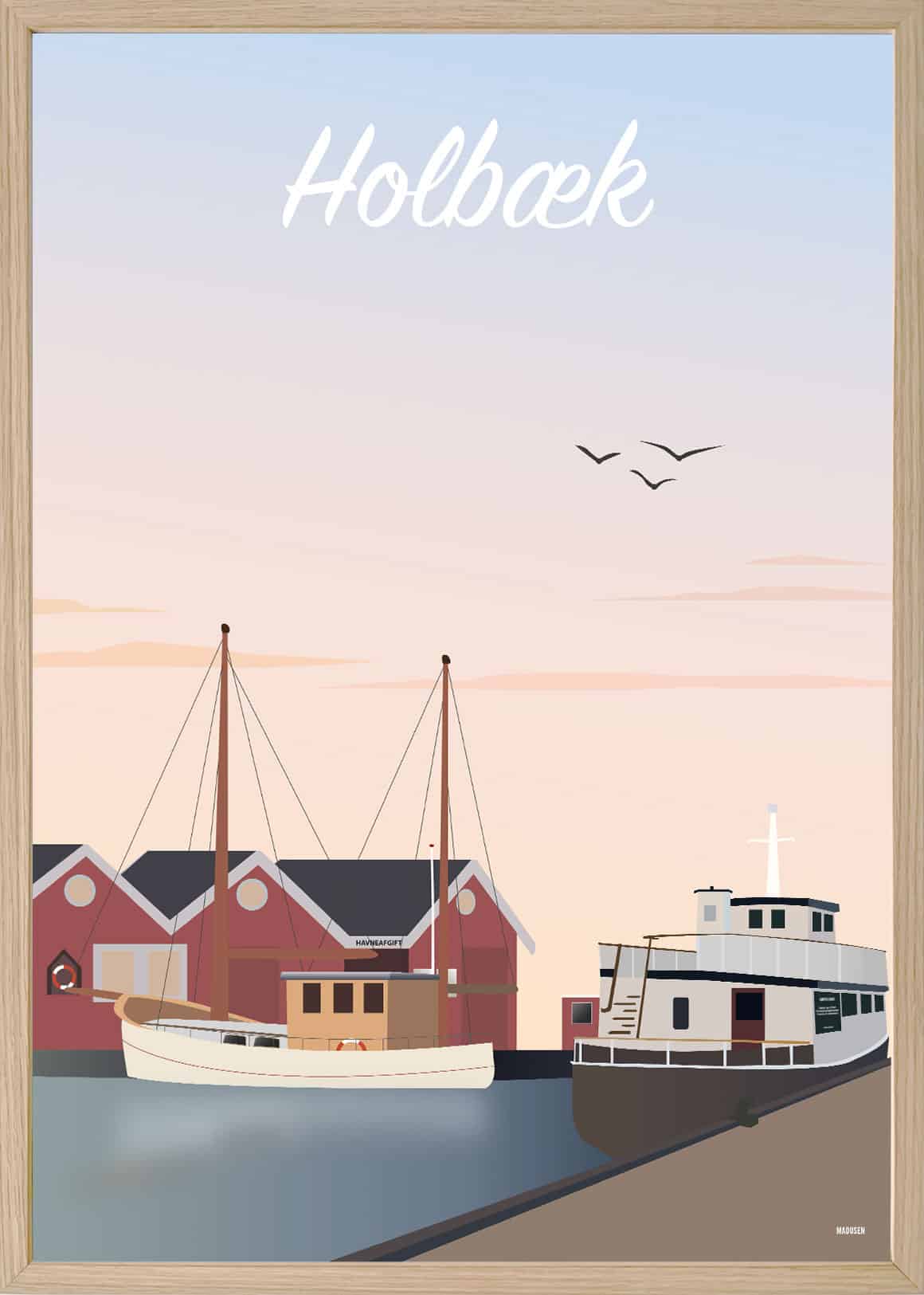 Holbæk Gl. Havn Plakat