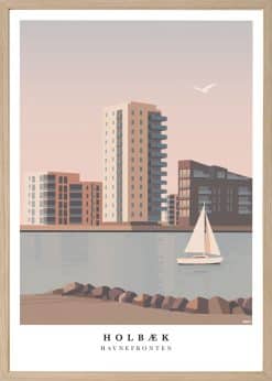 Holbæk Havnefront Plakat