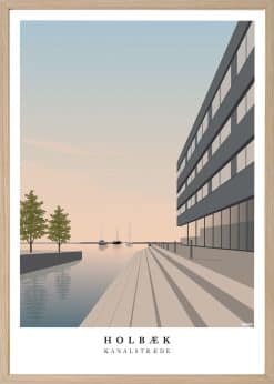 Holbæk Kanalstræde Plakat
