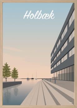 Holbæk Kanalstræde Plakat