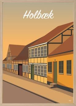 Holbæk Klosterstræde Plakat