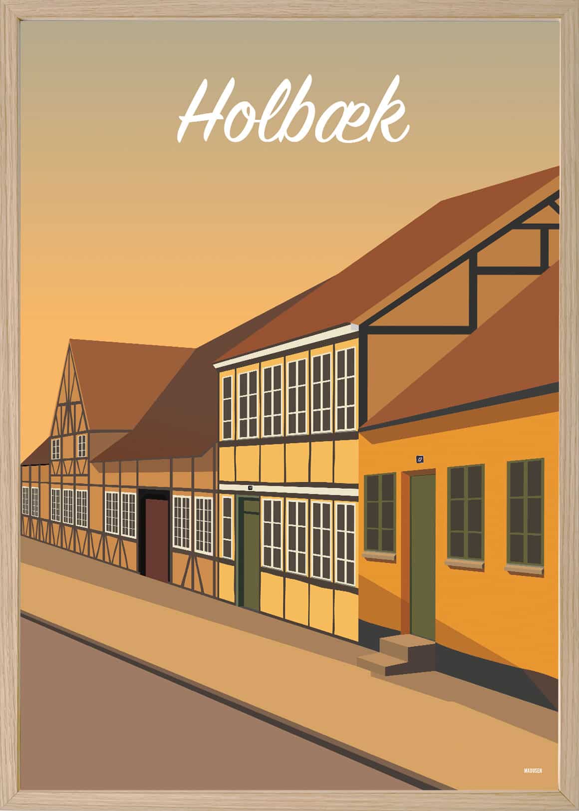 Holbæk Klosterstræde Plakat