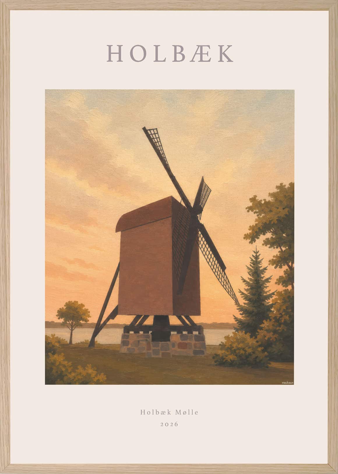 Holbæk Mølle Plakat