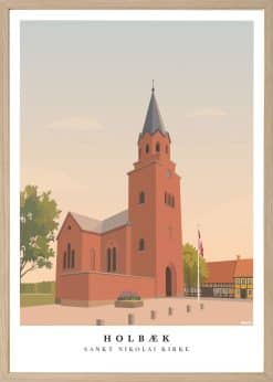 Holbæk Sankt Nikolai Kirke Plakat