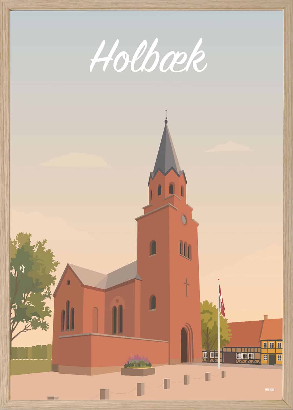 Holbæk Sankt Nikolai Kirke Plakat