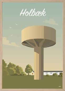 Holbæk Vandtårn Plakat