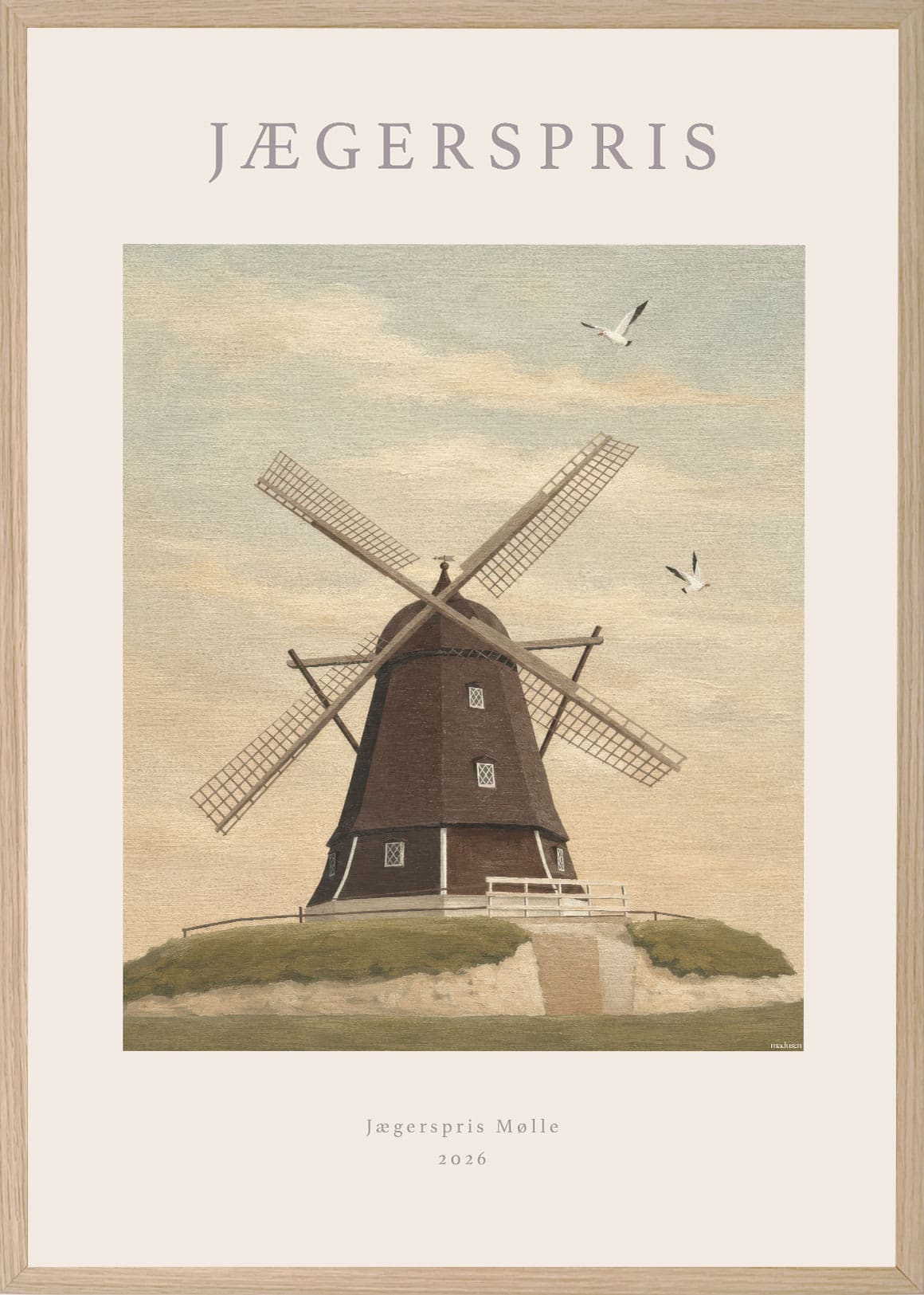 Jægerspris Mølle Plakat