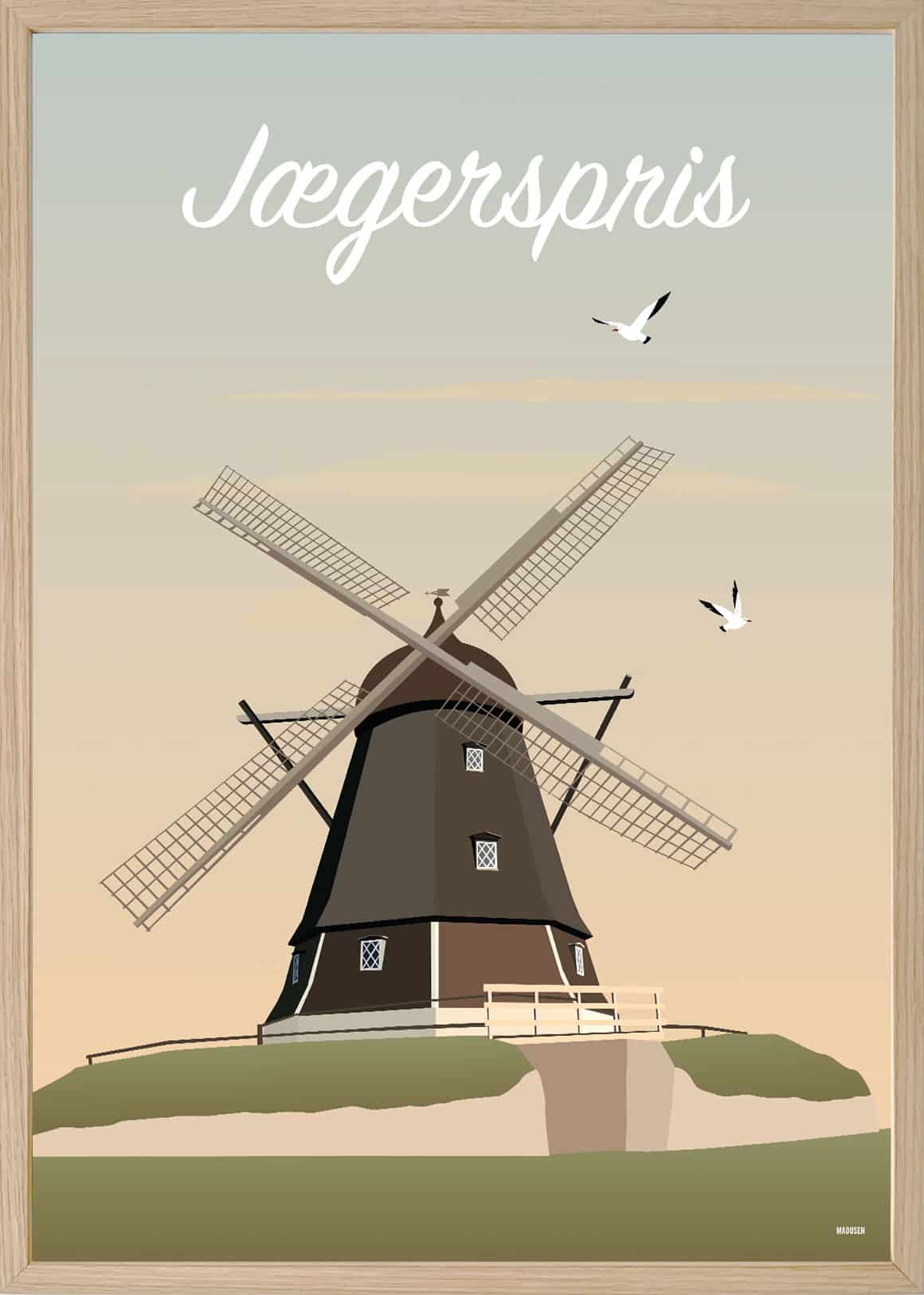 Jægerspris Mølle Plakat