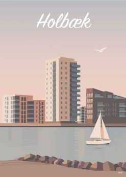 Holbæk Havnefront Plakat