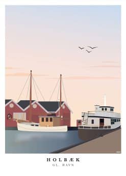 Holbæk Gl. Havn Plakat
