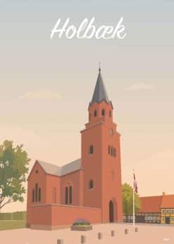 Holbæk Sankt Nikolai Kirke Plakat