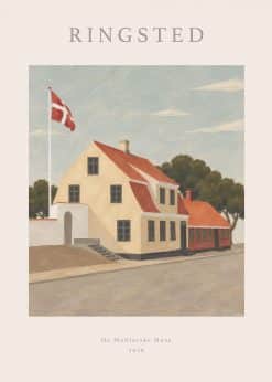 Ringsted De Mahlerske Huse Plakat