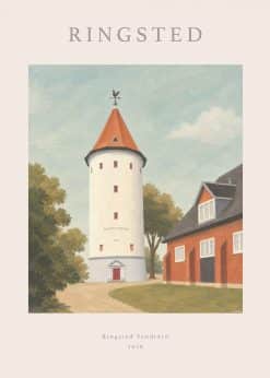 Ringsted Vandtårn Plakat