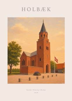 Holbæk Sankt Nikolai Kirke Plakat