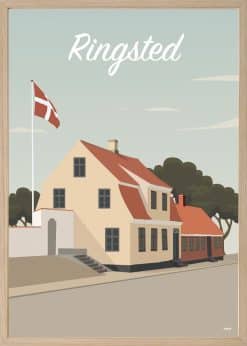 Ringsted De Mahlerske Huse Plakat