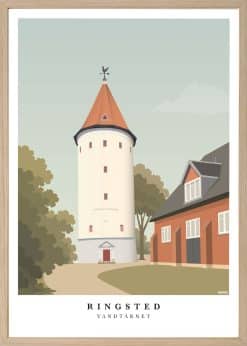 Ringsted Vandtårn Plakat