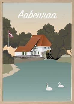 Aabenraa Brundlund Slotsmølle Plakat
