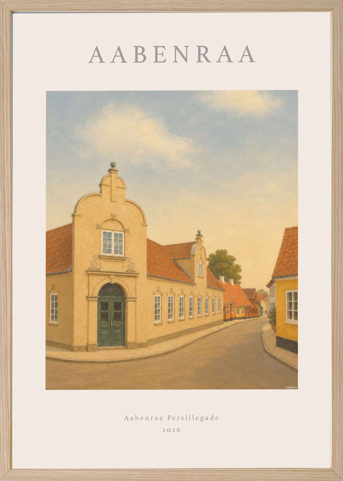 Aabenraa Persillegade Plakat
