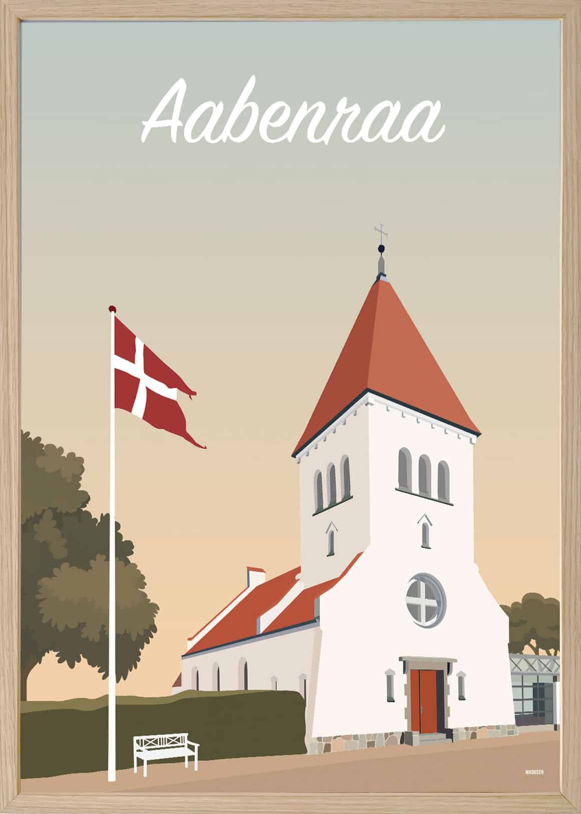Aabenraa Sct. Jørgens Kirke Plakat