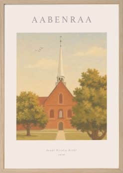 Aabenraa Sct. Nicolai Kirke Plakat
