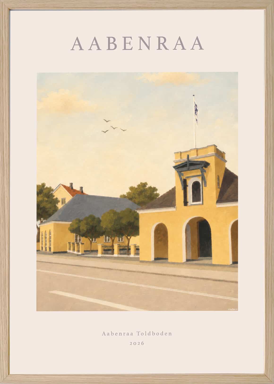 Aabenraa Toldboden Plakat