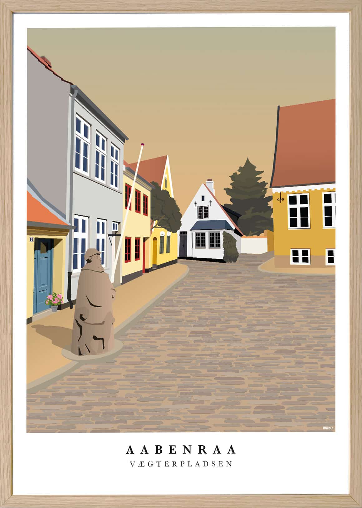 Aabenraa Vægterpladsen Plakat