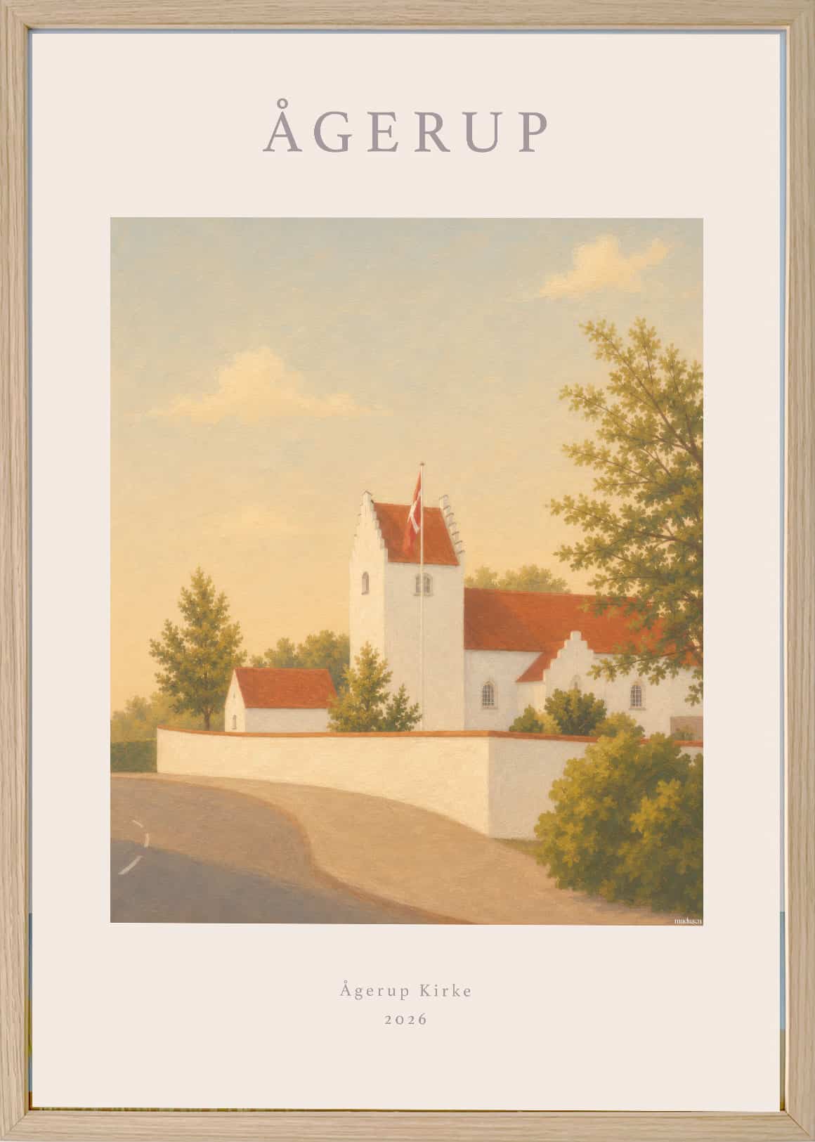 Ågerup Kirke Plakat
