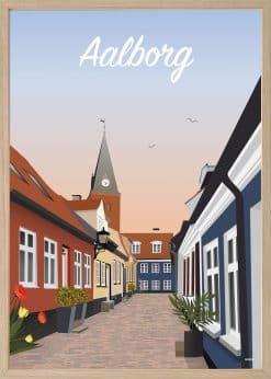 Aalborg Hjelmerstald Plakat