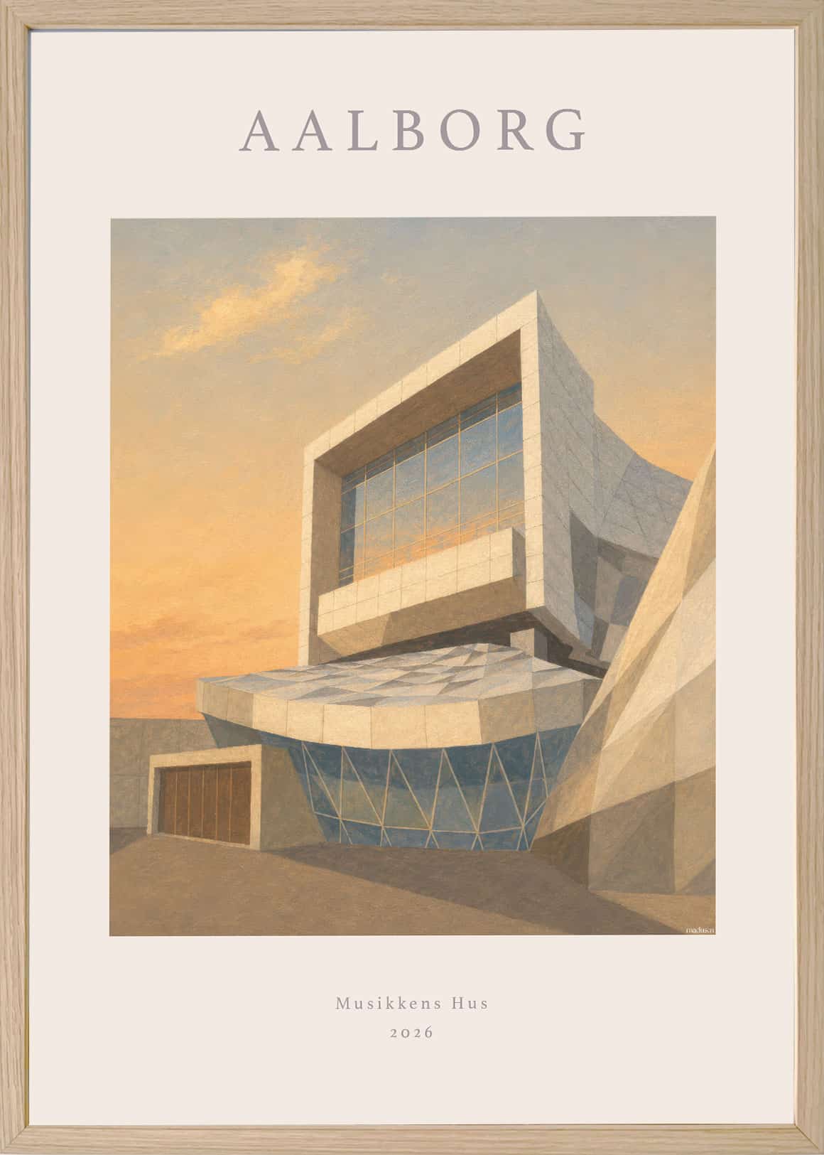 Aalborg Musikkens Hus Plakat