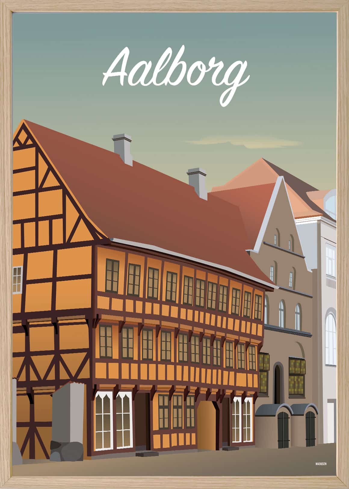Aalborg Østerågade Plakat