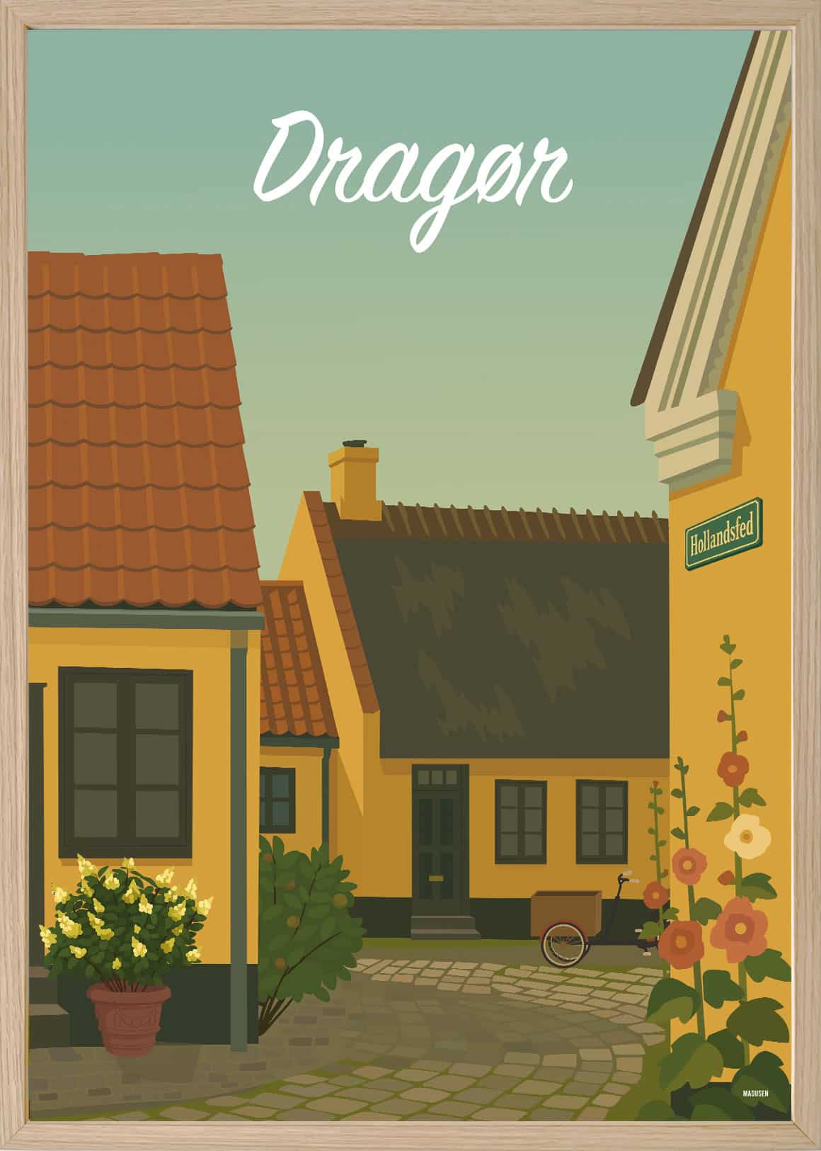 Amager Dragør Hollandsfed Plakat