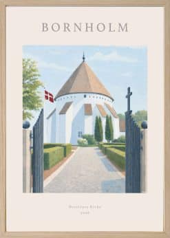 Bornholm Østerlars Kirke Plakat
