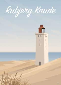 Rubjerg Knude Fyr Plakat
