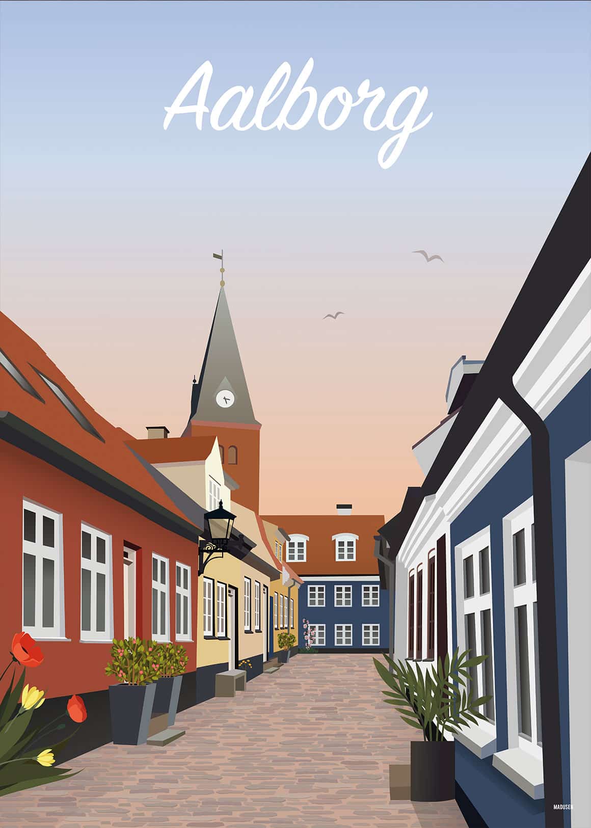 Aalborg Hjelmerstald Plakat