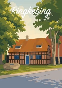 Ringkøbing Tangs Hus Plakat