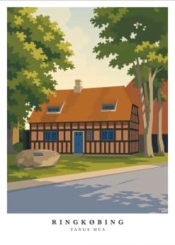 Ringkøbing Tangs Hus Plakat