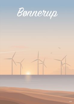 Bønnerup Strand Plakat