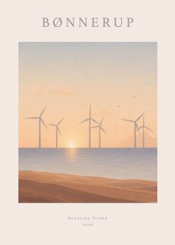 Bønnerup Strand Plakat