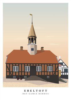 Ebeltoft Det Gamle Rådhus Plakat