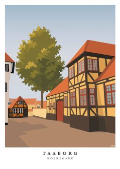 Faaborg Holkegade Plakat