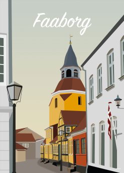 Faaborg Tårngade Plakat