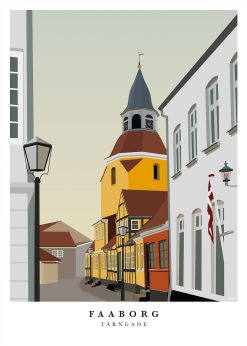 Faaborg Tårngade Plakat