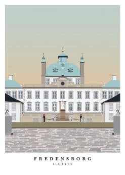 Fredensborg Slot Plakat