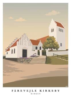 Fårevejle Kirkeby Kirke Plakat